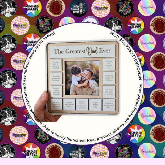 11 Reasons Why I Love Dad Wooden DIY Craft Kit