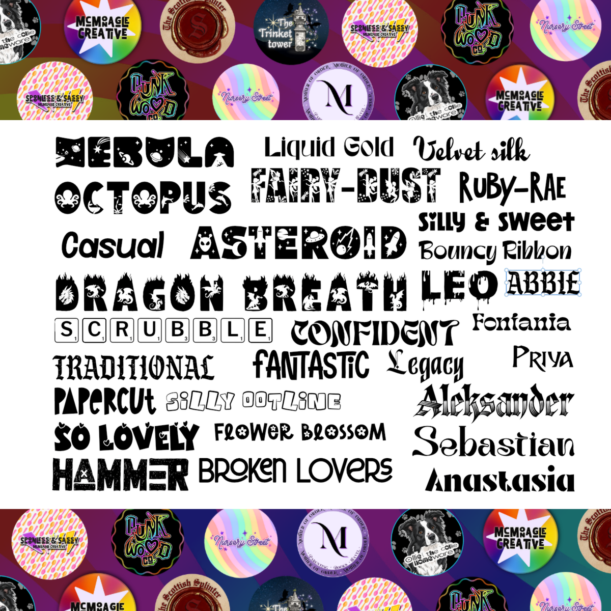 Font style options