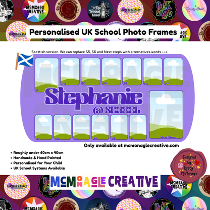 Scotland school years photo frame – P1 to S6